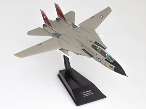 Maquette F-14A Tomcat 1/100 avion de combat miniature militaire OPO 10 VF-31 Tom Catters 1986
