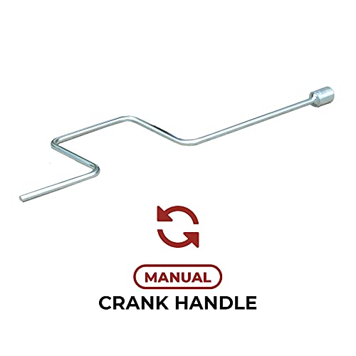 30" Scissor Jack With Crank Handle | 5000Lbs Capacity | Adjustable 5-30” Height | Spray-Tested Powder Coated | Bj-5000Msj30 #TOP4