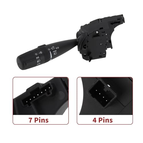 Commande de clignotants Dodge Avenger 2007 2.4 2.7 commodo volant 68015102AA - 4