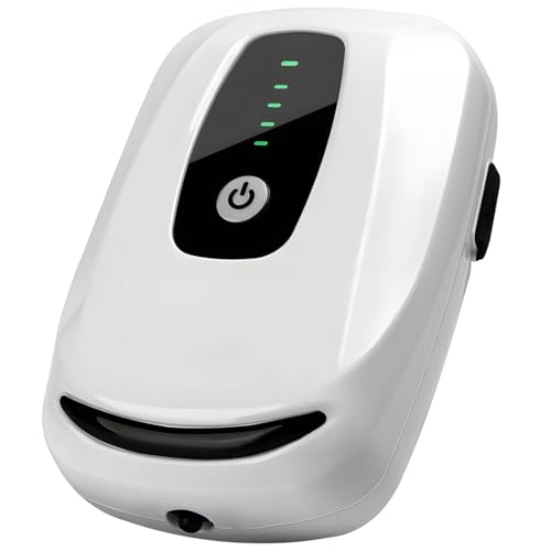 yeeplant Portable Rechargeable Aquarium Air Pump, Quiet Battery-Powered Oxygen Bubbler for Fish Tank & Fishing, Long-Lasting Runtime, 5.1 X 2.2 X 3.3 Inches