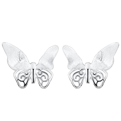 Boucles d'oreilles papillon S925 légères LAMGUL | Finis les bijoux lourds qui irritent