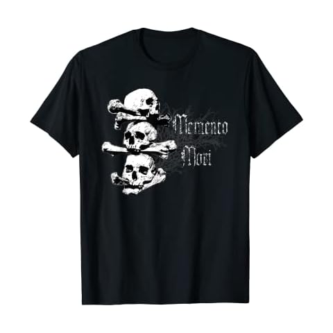 Halloween Skull and Crossbones T-Shirt Cover