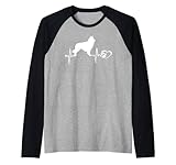 Photo Gallery belgian sheepdog dog heartbeat paw love funny puppy lover maglia con maniche raglan Photo Gallery belgian sheepdog dog heartbeat paw love funny puppy lover maglia con maniche raglan