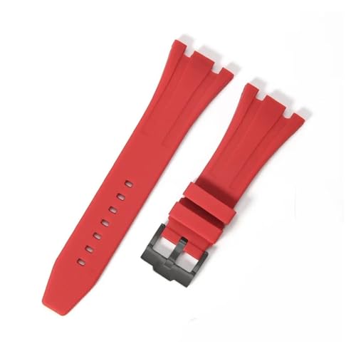 27mm 28mm 30mmラバーシリコーンウォッチストラップAPロイヤルオークオフショアシリーズバンドメンズブレスレットソフトリストバンドにフィット