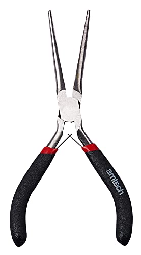 Amtech B3187 MINI Extra Long Nose PLIER with Spring