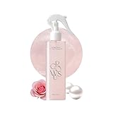 GROWUS Damage Therapy No-Wash Treatment - Leave-in Conditioner Spray & Heat Protectant for Dry Damaged Hair - Anti-Frizz Detangler with Pearl Protein, Softness & Radiant Shine, 8.45 fl.oz (Due Rose)