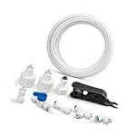 Versatile Water Line Extension Water Supply Connector Set PVC Suitable for Coffee Machine and Ice Maker Coffee Machine Water Parts - Image 5