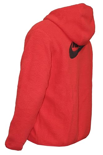 Nike Sport Essentials Sherpa Men's Hoodie Pullover (US, Alpha, Large, Regular, Regular, Standard, Red 657)2