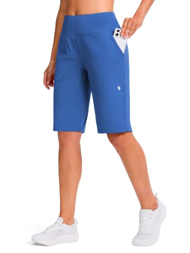Image of SANTINY 14 inch /12 inch Long Shorts for Women