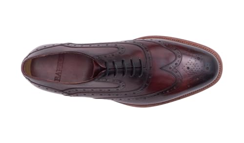 Image of BARKER Liffey Men's Handmade Leather Brogue Oxford Dress Shoes - Timeless Elegance & Superior Craftsmanship for Formal & Business Wear