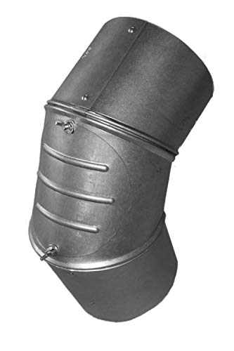 Ofenrohre | FAL-Rohre | Alle Durchmesser, Größen & Formen (Ø 130 mm, Bogen 90° verstellbar)