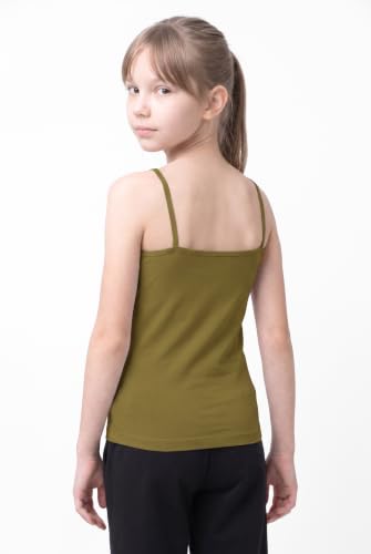 Image of Kurve Girl's Sleeveless Tank Top - Stretch Undershirts Cami Camisole, UV Protective Fabric, Rated UPF 50+ (Made in USA)