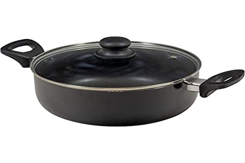 Chef Sauce Cacerola 28 cm con capacidad de 6l en aluminio prensado con tapa de vidrio Pixel