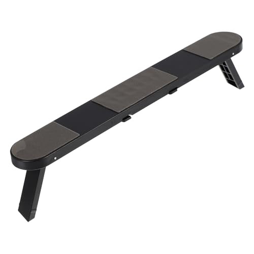 Soporte plegable portátil para laptop de plástico negro miniatura 1
