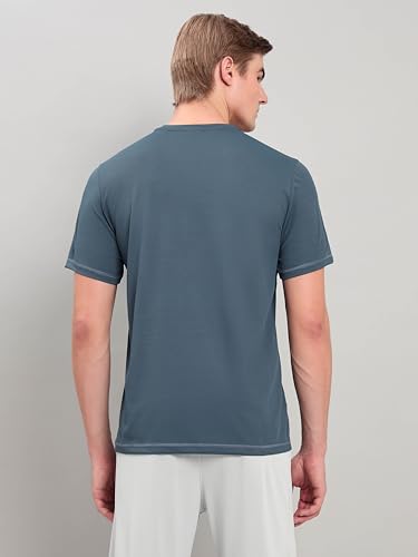 Image of TECHNOSPORT Men's Polyester Regular Fit T-Shirt