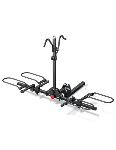 Young Bike Rack Hitch for Car - 200LB 2-Bike Rack Hitch Moun...