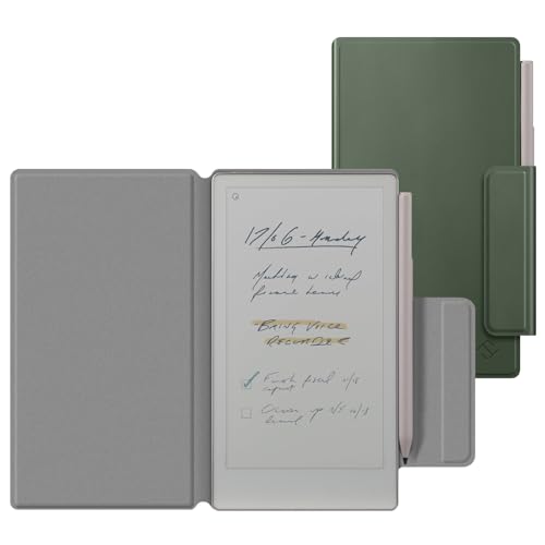 Fintie Magnetic Case for Remarkable Paper Pro Move 7.3 2025 Alpine Green
