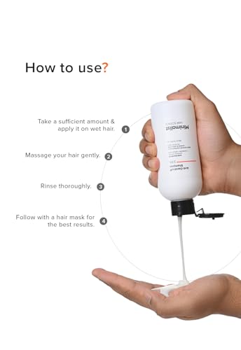 Image of Minimalist Anti-Dandruff Shampoo | Clarifying Shampoo with 2% Salicylic Acid, Climbazole & Piroctone Olamine | Remove Flakes, Soothes Itchy Scalp & Reduces Dandruff | Sulphate-Free | Fragrance-Free | Suitable for All Hair Types | For Women & Men | 100 ml