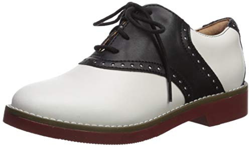 Girl's FS-Hoppy, White/Black, 2.5 Wide US Little Kid