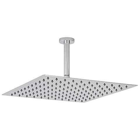 Milano Arvo Modern 400mm Rainfall Shower Head Cover