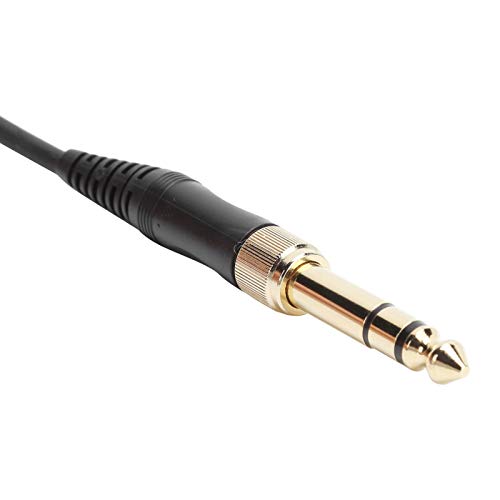 Headphone Coiled Audio Cable with Adapter for HD25 HD560 HD540 HD430 HD250, Twisted Pair Design, Reduce Loss