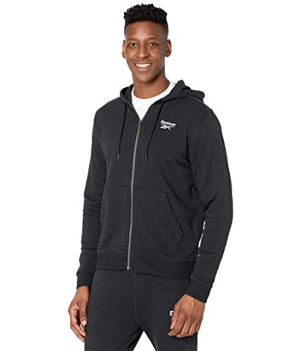Reebok Women's Training Essentials Full Zip Jacket, Black, M