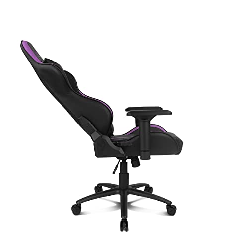 DRIFT GAMING DR350 – Ergonomischer Profi-Gaming-Stuhl mit 4D-Armlehnen, Lenden- und Nackenkissen, 135° neigbar, Leise Rollen… – Ansicht 3