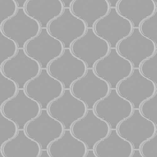 Merola Tile Metro Lantern Matte Light Grey 9-1/2" x 10-3/4"