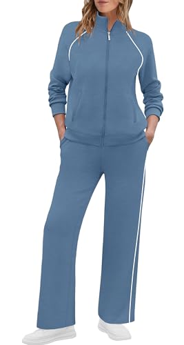 Women Two Piece Outfits Fall Trendy Lounge Set Winter Travel