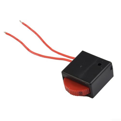 Electric Tool Controller Switch - 6 Position Plastic Motor Control for Machine, Polishing Machine, Sander - FA-8/1FE 5E4 Model, 250V 6A