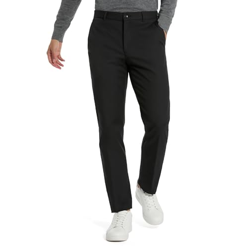 Michael Kors Men’s Bedford Classic Fit Dress Pants | Stretch Fabric Chino Pant | Kahki Pant for Business & Casual Wear3