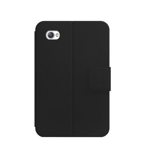 iLuv ISS802 étui en cuir Galaxy Tab noir pour protection de tablette
