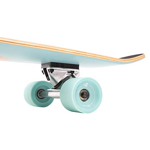 Retrospec Zed Longboard Skateboard Complete Cruiser | Bamboo & Canadian Maple Wood Cruiser w/Reverse Kingpin Trucks for Commuting, Cruising, Carving & Downhill Riding - image 3