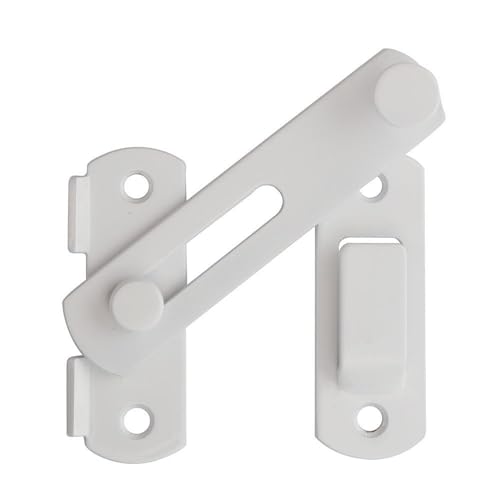 Alise 4 Inch Flip Latch White