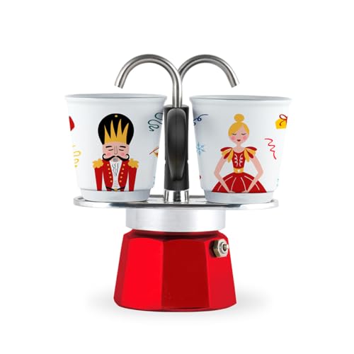 Moka Mini Express con 2 Tazzine in Porcellana
