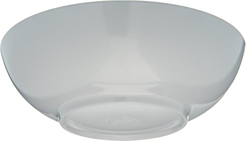 Carlisle Foodservice Products 4381302 Epicure Melamine Salad / Serving Bowl, 40 Oz., White (Set Of 12) #TOP1