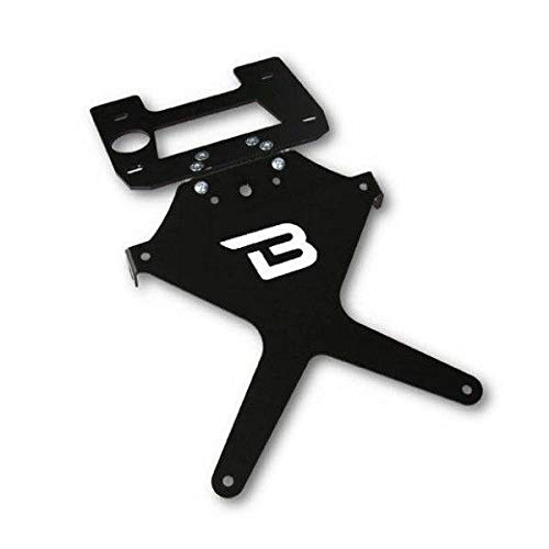 PORTATARGA RECLINABILE REGOLABILE BARRACUDA MOTO KAWASAKI ER6-N 2005-2008