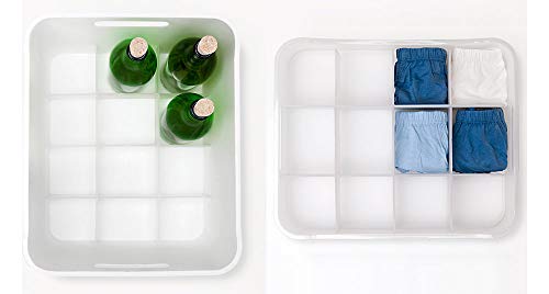 Divisória Fit com 12 Espaços Coza Natural Polipropileno