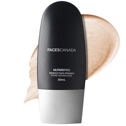 FACESCANADA Ultime Pro Perfecting Face Primer | Lightweight & Pore Minimizing | Makes Makeup Long Lasting | Oil Free Matte Primer | 1.01 Fl oz (30ml)