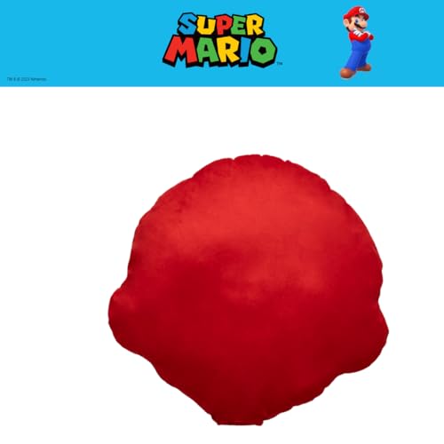 Image of Nintendo Super Mario Gaming Bedding Super Soft Plush Decorative Pillow, One Size, (Officially Licensed Product) By Franco