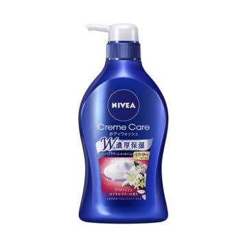ニベア クリームケア ボディウォッシュ 濃厚泡 ボディソープ 1個 ダーマル フェイスシートマスク 1枚 (ブリティッシュロイヤルリリーの香り 本体480ml)