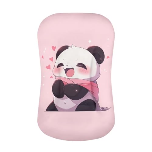 Epaihaiy Cute Panda Baby Lounger Cover Stretchy Infant Nest Sleeper Newborn Lounger Cover for Baby Girls Boys Portable Removable Slipcover