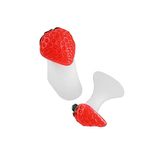 Digital Shoppy Hot 8 Pcs/Lot Soft Silicone Toe Separator Foot Finger Divider Form Manicure Pedicure Care Nail Art Tool Flower Holder Accessory (Red)-image-14