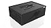 KÄNGABOX®, Thermobox Expert 60x40, Scatola termica per professionisti, per applicazioni commerciali, ideale per contenitori di plastica, vassoi e teglie in formato 60x40 cm, dimensioni esterne 685x485x360 mm, dimensioni interne 625x425x300 mm, volume 80 L, peso 2,5 kg, articolo n° EX6300SZ, nero