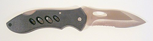 4.5" S.a.r. Black Composite Tactical Folder #TOP4