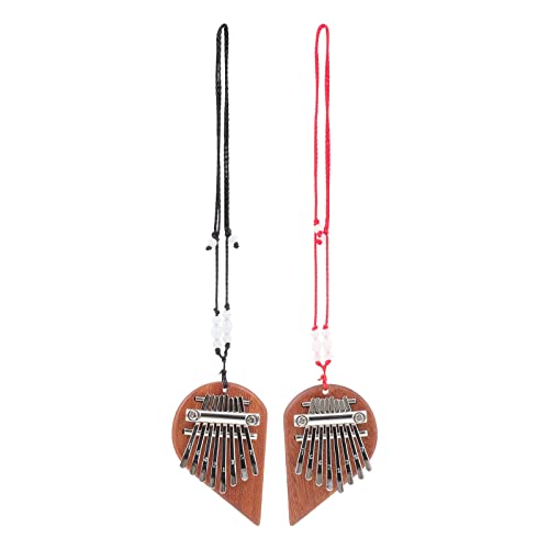 BIENKA 2pcs Pouce Piano Huit Tons Doigt Piano Instrument de Musique utile Kalimba Piano (Color : Wood Color, Size : 7… - Les Beatles, Paul McCartney, John Lennon, RIngo Starr, George Harrison BIENKA 2pcs Pouce Piano Huit Tons Doigt Piano Instrument de Musique utile Kalimba Piano (Color : Wood Color, Size : 7…