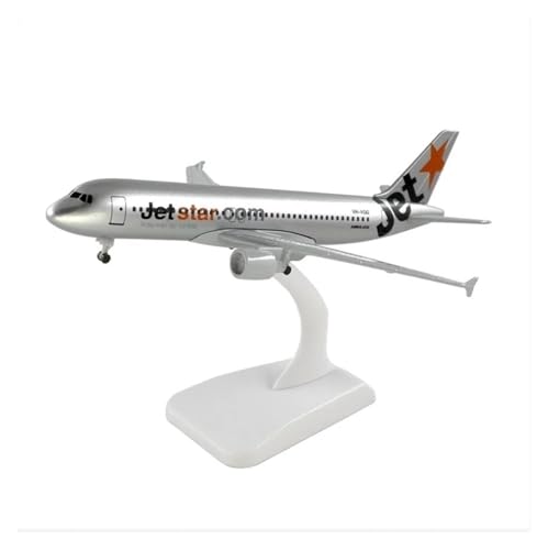 Juguetes de avión 1:400 Jetstar Airways Airbus A320 para decoración de oficinas y vitrinas