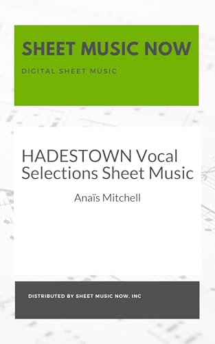 HADESTOWN Vocal Selections Sheet Music (English Edition)