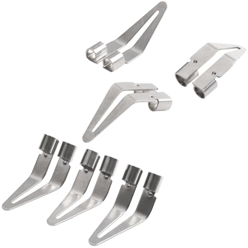 Image of 6 Pack Plastic Welder Smoothing Tip Head Plastic Welding Tips Scrapper for Plastic Welding Kit Car Bumper Repair Kit 2 in 1 Plastic Welder Soldering Gun with Dual Copper Tubes Hot Stapler