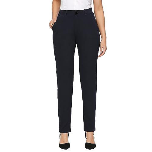 Image of Smarty Pants Women's Cotton Straight fit Formal Trouser